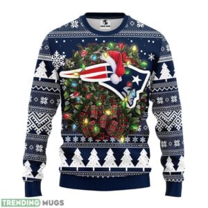 New England Patriots Ugly Christmas Sweater 3D Printed Sweater Christmas Gift 3D Sweater