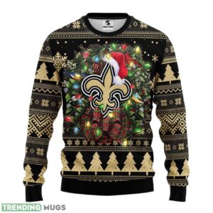 New Orleans Saints Ugly Christmas Sweater 3D Printed Sweater Christmas Gift 3D Sweater