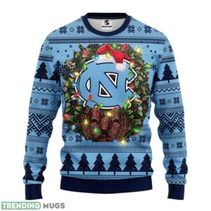 North Carolina Tar Heels Ugly Christmas Sweater 3D Printed Sweater Christmas Gift 3D Sweater