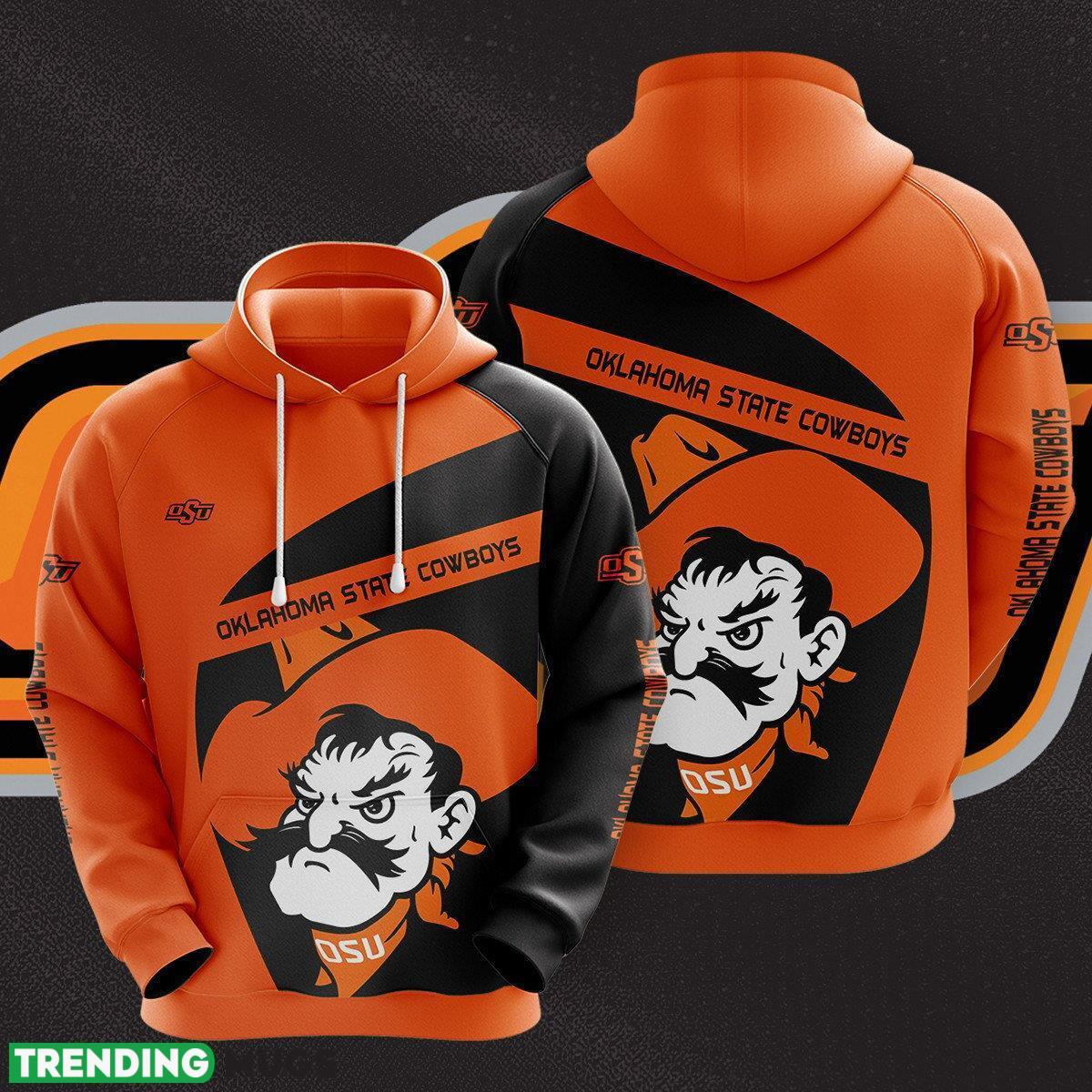 Oklahoma State Cowboys 3D Hoodie For Fans New Trending All OVer Print 3D All Over Print Oklahoma State Cowboys 3D Hoodie For Fans New Trending All OVer Print 3D All Over Print