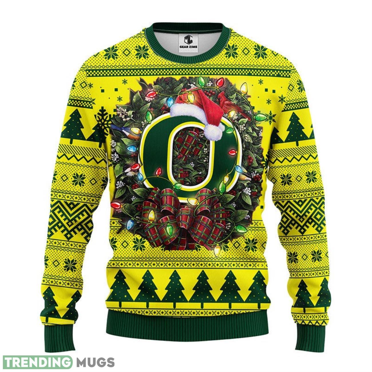 Oregon Ducks Ugly Christmas Sweater 3D Printed Sweater Christmas Gift 3D Sweater Oregon Ducks Ugly Christmas Sweater 3D Printed Sweater Christmas Gift 3D Sweater