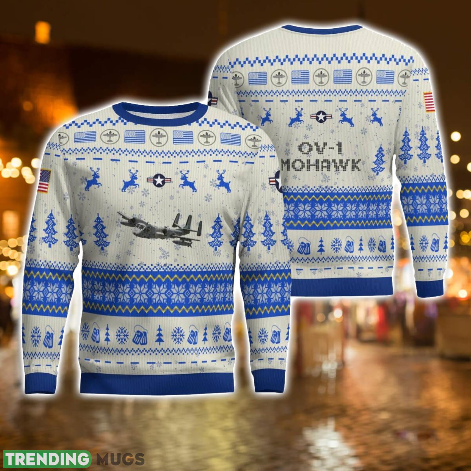 OV 1 Mohawk OV1 All Printed AOP Aircraft Ugly Christmas Sweater For Men And Women 3D Sweater OV 1 Mohawk OV1 All Printed AOP Aircraft Ugly Christmas Sweater For Men And Women 3D Sweater