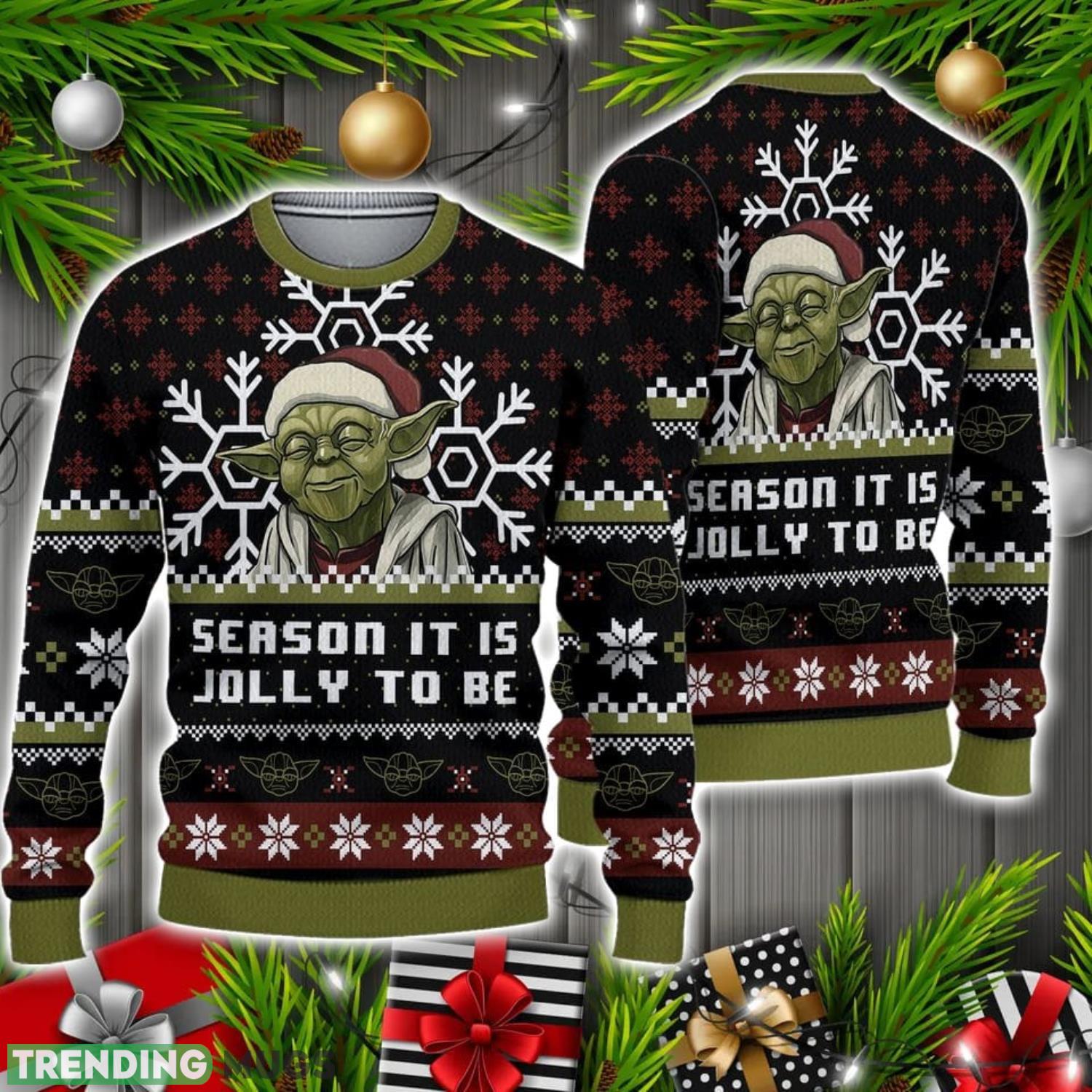 Season Jolly Star Wars Ugly Christmas Sweater Christmas Holiday Gift 3D Sweater Season Jolly Star Wars Ugly Christmas Sweater Christmas Holiday Gift 3D Sweater