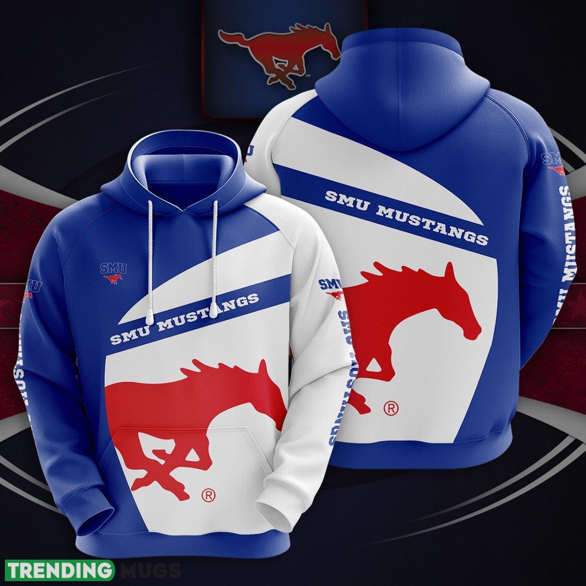 SMU Mustangs 3D Hoodie For Fans New Trending All OVer Print 3D All Over Print SMU Mustangs 3D Hoodie For Fans New Trending All OVer Print 3D All Over Print