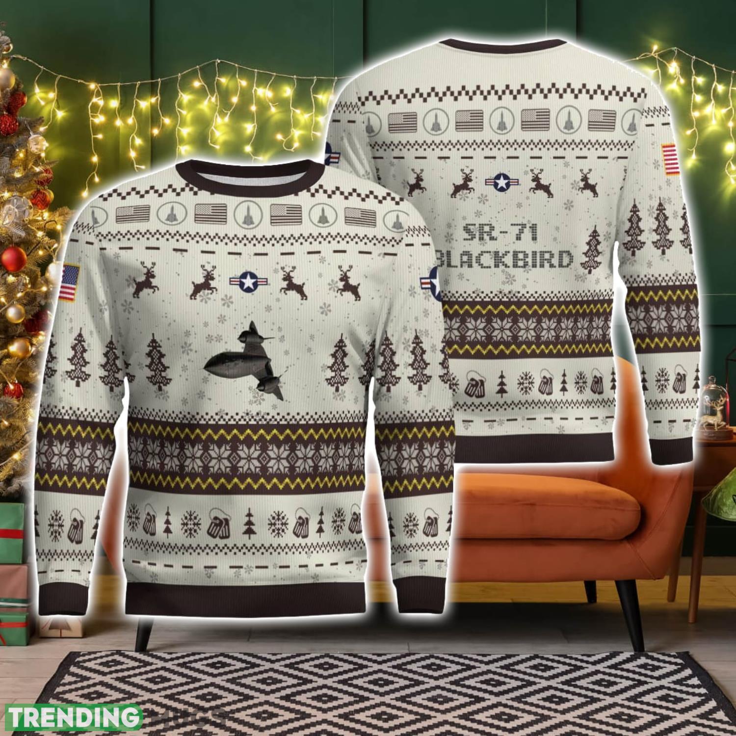 SR 71 Blackbird SR71 Veteran Aircraft Ugly Christmas Sweater Christmas Gift Holiday 3D Sweater SR 71 Blackbird SR71 Veteran Aircraft Ugly Christmas Sweater Christmas Gift Holiday 3D Sweater