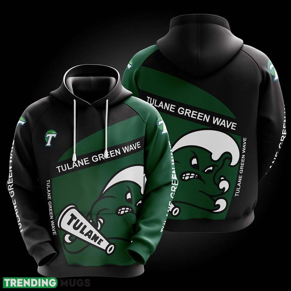 Tulane Green Wave 3D Hoodie For Fans New Trending All OVer Print 3D All Over Print Tulane Green Wave 3D Hoodie For Fans New Trending All OVer Print 3D All Over Print
