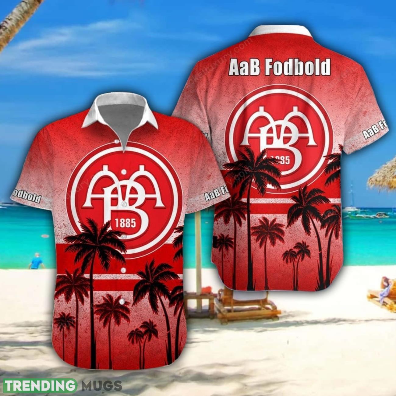 AaB Fodbold Hawaiian Shirt Summer Gift For Men And Women Hawaiian Shirt AaB Fodbold Hawaiian Shirt Summer Gift For Men And Women Hawaiian Shirt