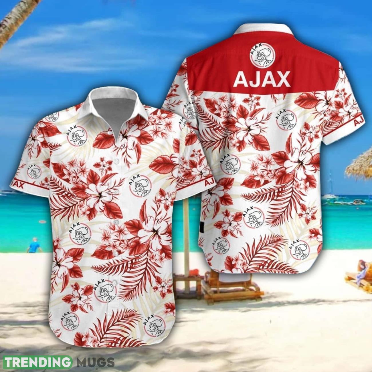 AFC Ajax Hawaiian Shirt Tropical Style Summer Gift For Men And Women Hawaiian Shirt AFC Ajax Hawaiian Shirt Tropical Style Summer Gift For Men And Women Hawaiian Shirt