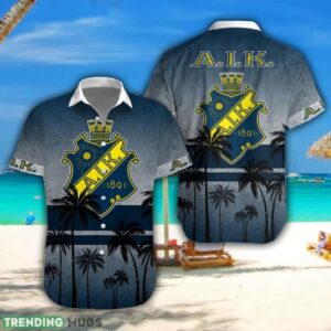 AIK Fotboll Hawaiian Shirt Summer Gift For Men And Women Hawaiian Shirt