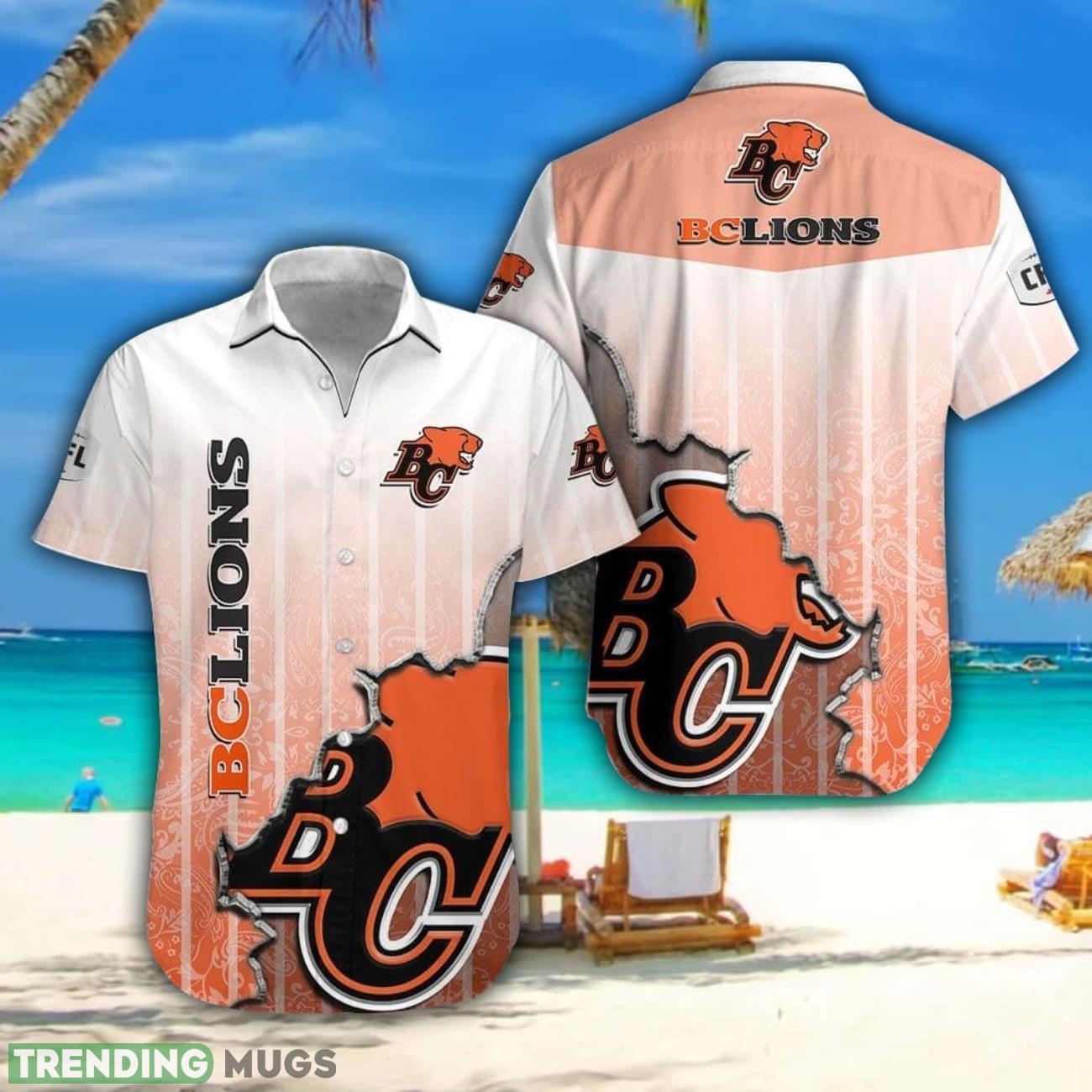 BC Lions Hawaiian Shirt Summer Gift For Men And Women Hawaiian Shirt BC Lions Hawaiian Shirt Summer Gift For Men And Women Hawaiian Shirt