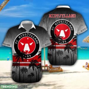 FC Midtjylland Hawaiian Shirt Summer Gift For Men And Women Hawaiian Shirt