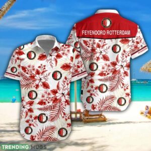 Feyenoord Rotterdam Hawaiian Shirt Tropical Style Summer Gift For Men And Women Hawaiian Shirt