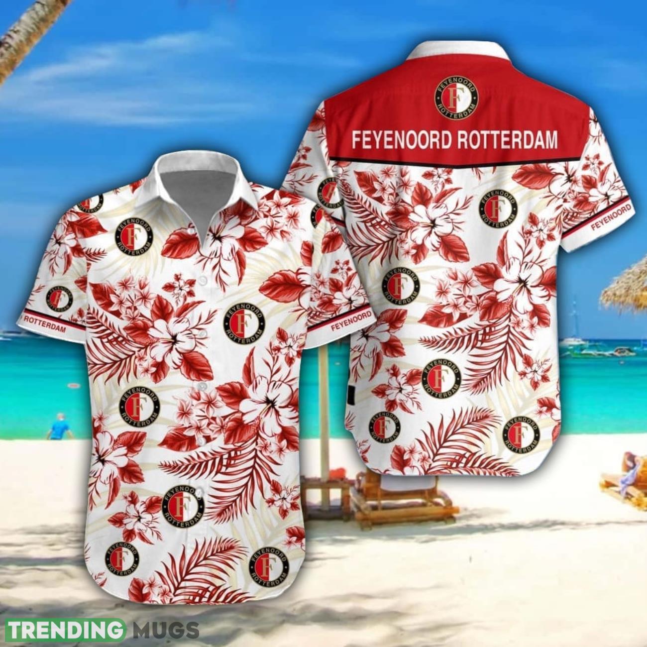 Feyenoord Rotterdam Hawaiian Shirt Tropical Style Summer Gift For Men And Women Hawaiian Shirt Feyenoord Rotterdam Hawaiian Shirt Tropical Style Summer Gift For Men And Women Hawaiian Shirt