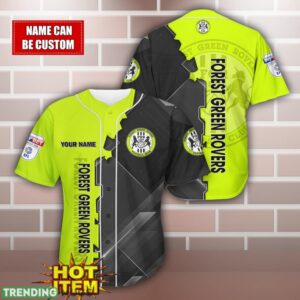 Forest Green Personalized Name 3D Baseball Jersey Shirt Product Photo 1