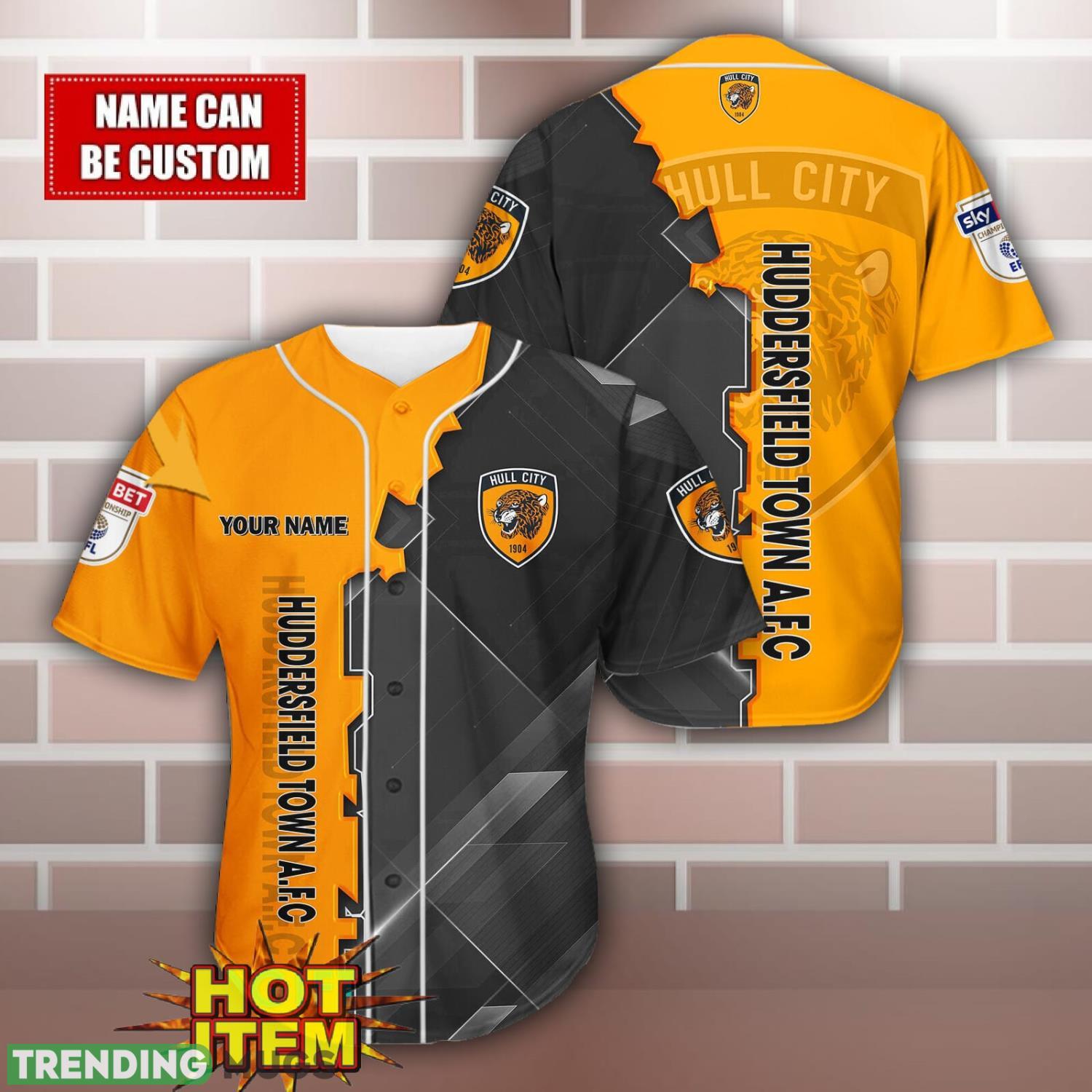 Hull City Personalized Name 3D Baseball Jersey Shirt Football Jersey Hull City Personalized Name 3D Baseball Jersey Shirt Football Jersey