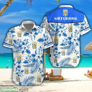 IFK Göteborg Hawaiian Shirt Tropical Style Summer Gift For Men And Women Hawaiian Shirt
