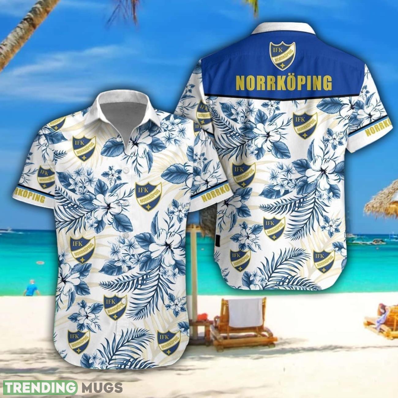 IFK Norrköping Hawaiian Shirt Tropical Style Summer Gift For Men And Women Hawaiian Shirt IFK Norrköping Hawaiian Shirt Tropical Style Summer Gift For Men And Women Hawaiian Shirt
