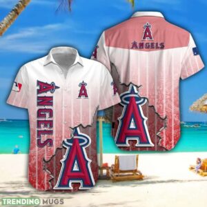 Los Angeles Angels Hawaiian Shirt Summer Gift For Men And Women Product Photo 1