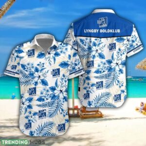 Lyngby Boldklub Hawaiian Shirt Tropical Style Summer Gift For Men And Women Hawaiian Shirt