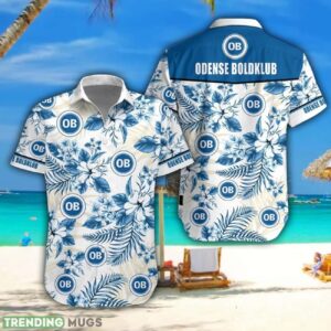 Odense Boldklub Hawaiian Shirt Tropical Style Summer Gift For Men And Women Hawaiian Shirt