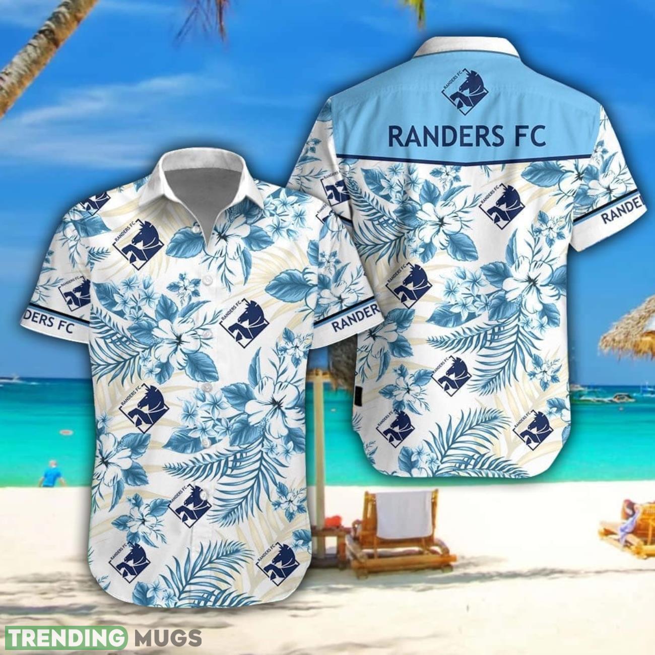 Randers FC Hawaiian Shirt Tropical Style Summer Gift For Men And Women Hawaiian Shirt Randers FC Hawaiian Shirt Tropical Style Summer Gift For Men And Women Hawaiian Shirt