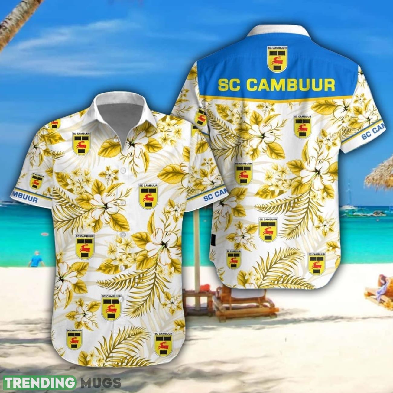 SC Cambuur Hawaiian Shirt Tropical Style Summer Gift For Men And Women Hawaiian Shirt SC Cambuur Hawaiian Shirt Tropical Style Summer Gift For Men And Women Hawaiian Shirt