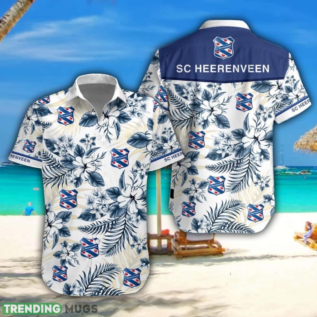 SC Heerenveen Hawaiian Shirt Tropical Style Summer Gift For Men And Women Hawaiian Shirt SC Heerenveen Hawaiian Shirt Tropical Style Summer Gift For Men And Women Hawaiian Shirt