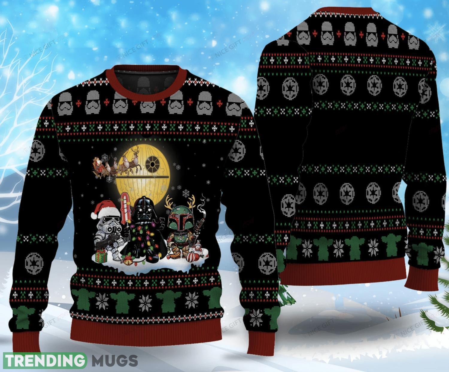 Star Wars Christmas Ugly Sweater Holiday Christmas Gift Unique Gift 3D Sweater Star Wars Christmas Ugly Sweater Holiday Christmas Gift Unique Gift 3D Sweater
