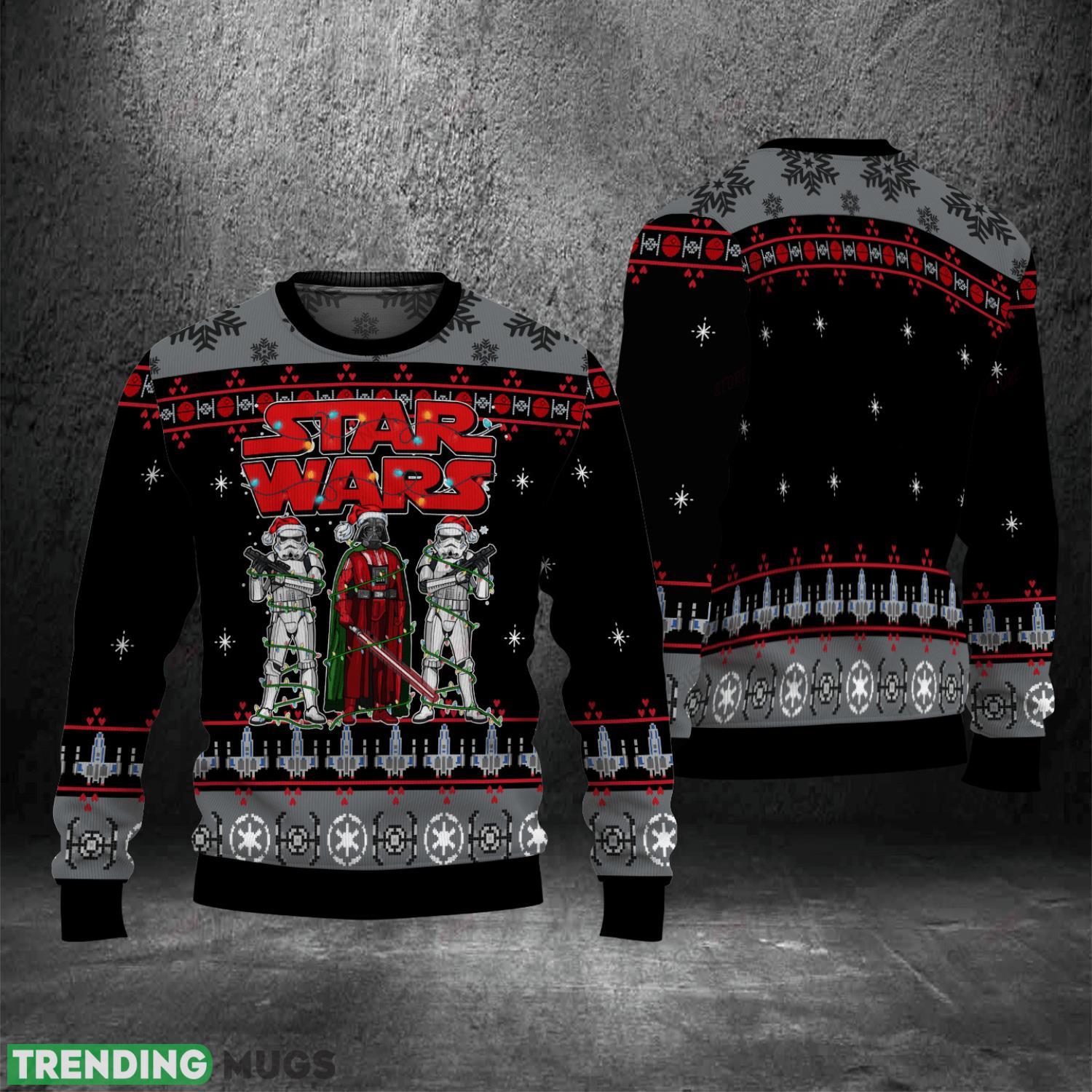 Star Wars Christmas Ugly Sweater Holiday Christmas Gift 3D Sweater Star Wars Christmas Ugly Sweater Holiday Christmas Gift 3D Sweater