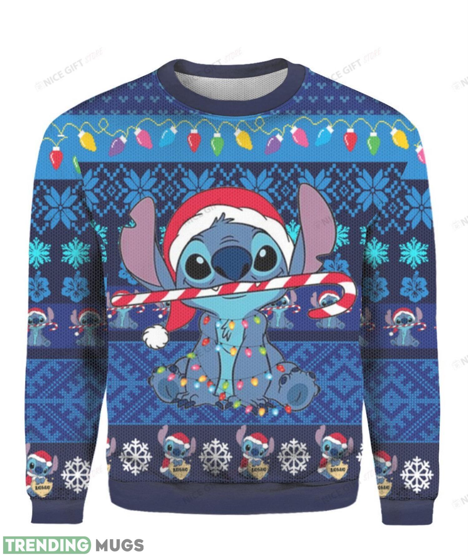 Stitch Christmas Ugly Sweater Holiday Christmas Gift Cute Stich Sweater 3D Sweater Stitch Christmas Ugly Sweater Holiday Christmas Gift Cute Stich Sweater 3D Sweater